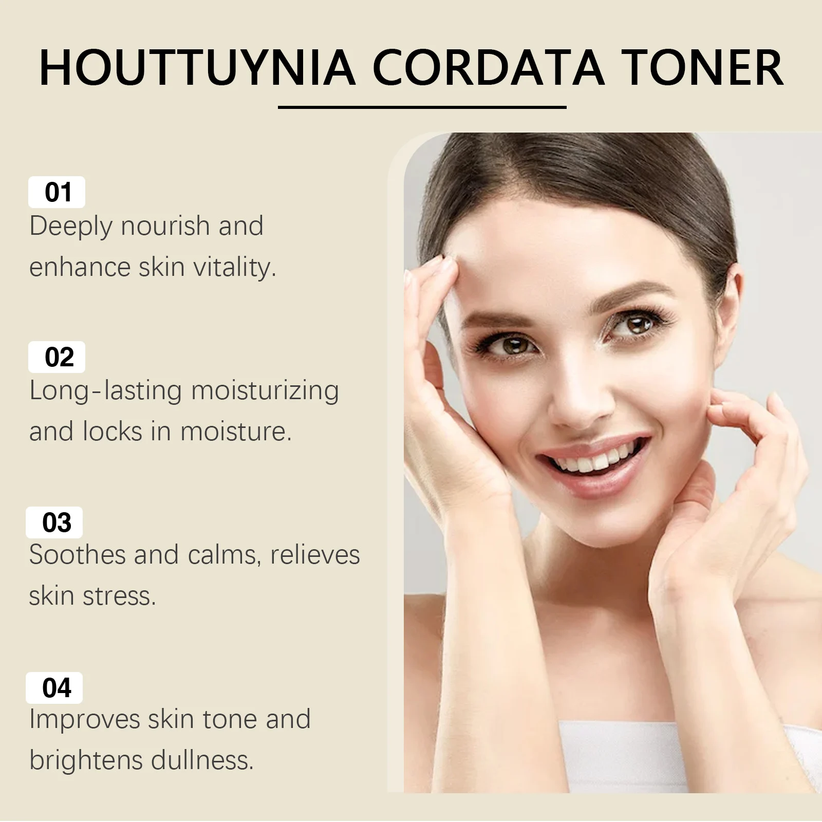 Houttuynia Cordata Hydrating Soothing Toner 100ml for Face, Sensitive Skin 10 viareline houttuynia cordata hydrating soothing toner 100ml cih tg5qf32b desc 10