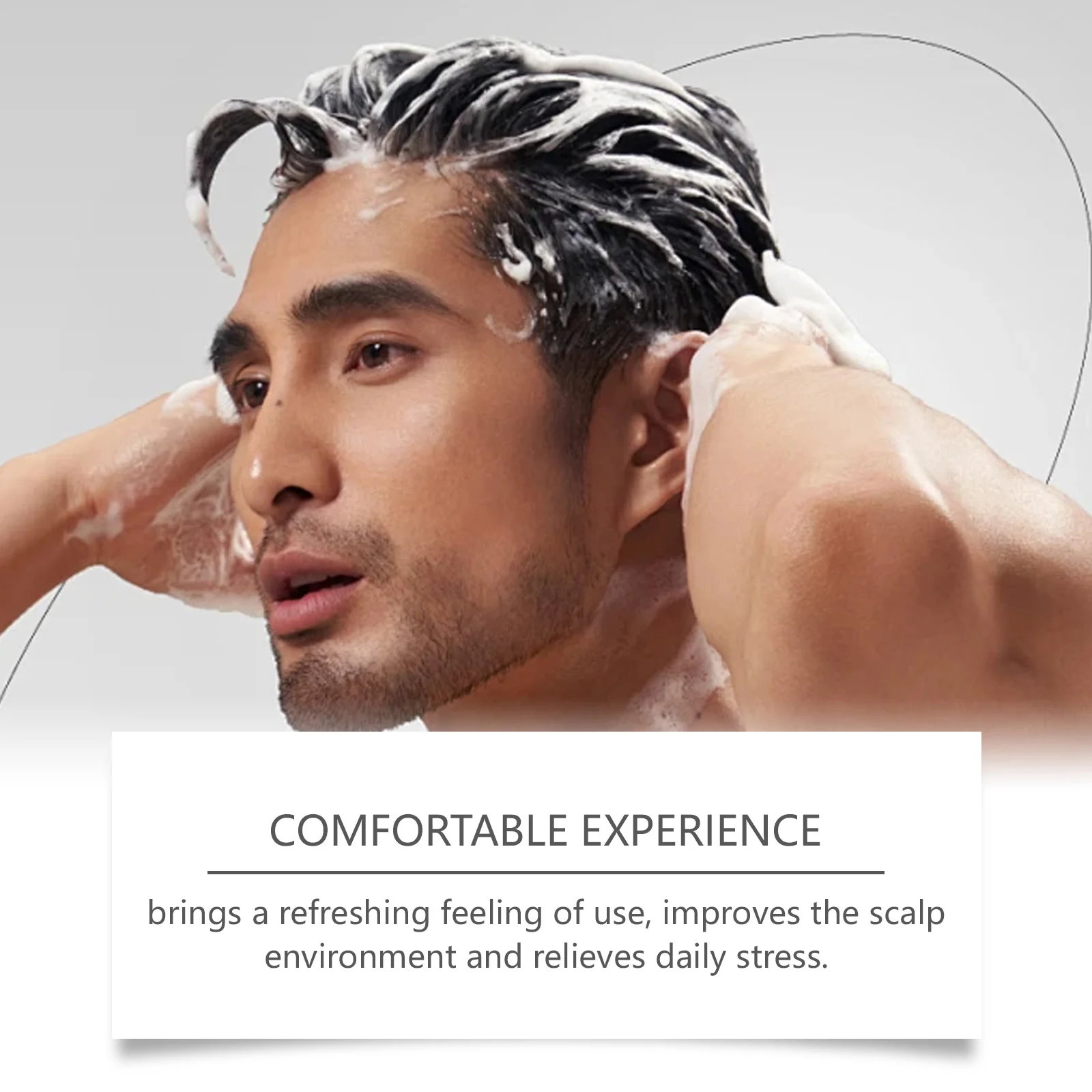 Men's Moisturizing Hair Care Set Nourishing Shampoo & Conditioner for Frizz Control & Shine 11 viareline mens nourishing hair care set cih n6spfabk desc 11