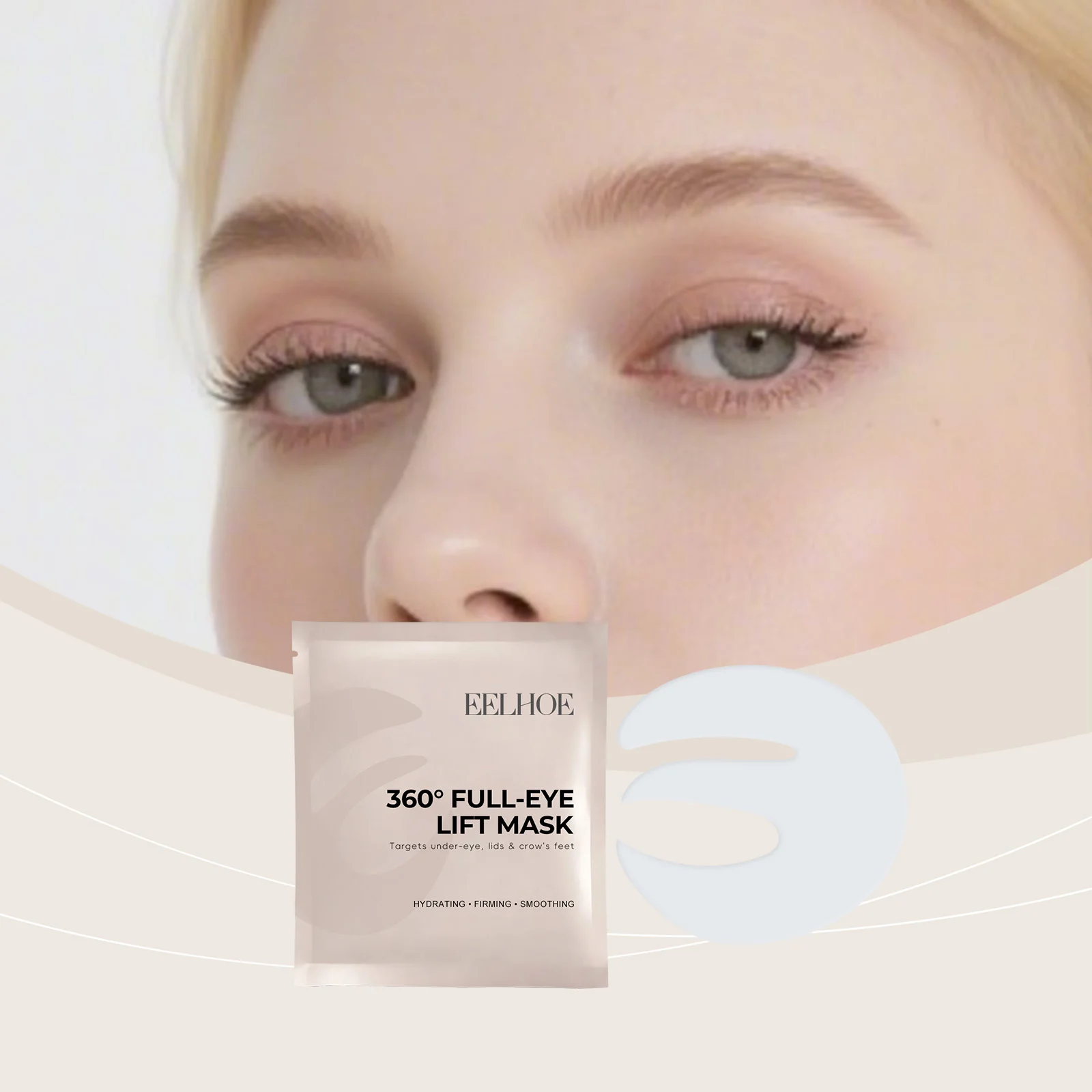 Vitamin C Eye Masks Hydrating & Brightening Under Eye Patches for Dark Circles and Wrinkles 2 vitamin c eye masks hydrating brightening under eye patches cih zu84gkx9 desc 2