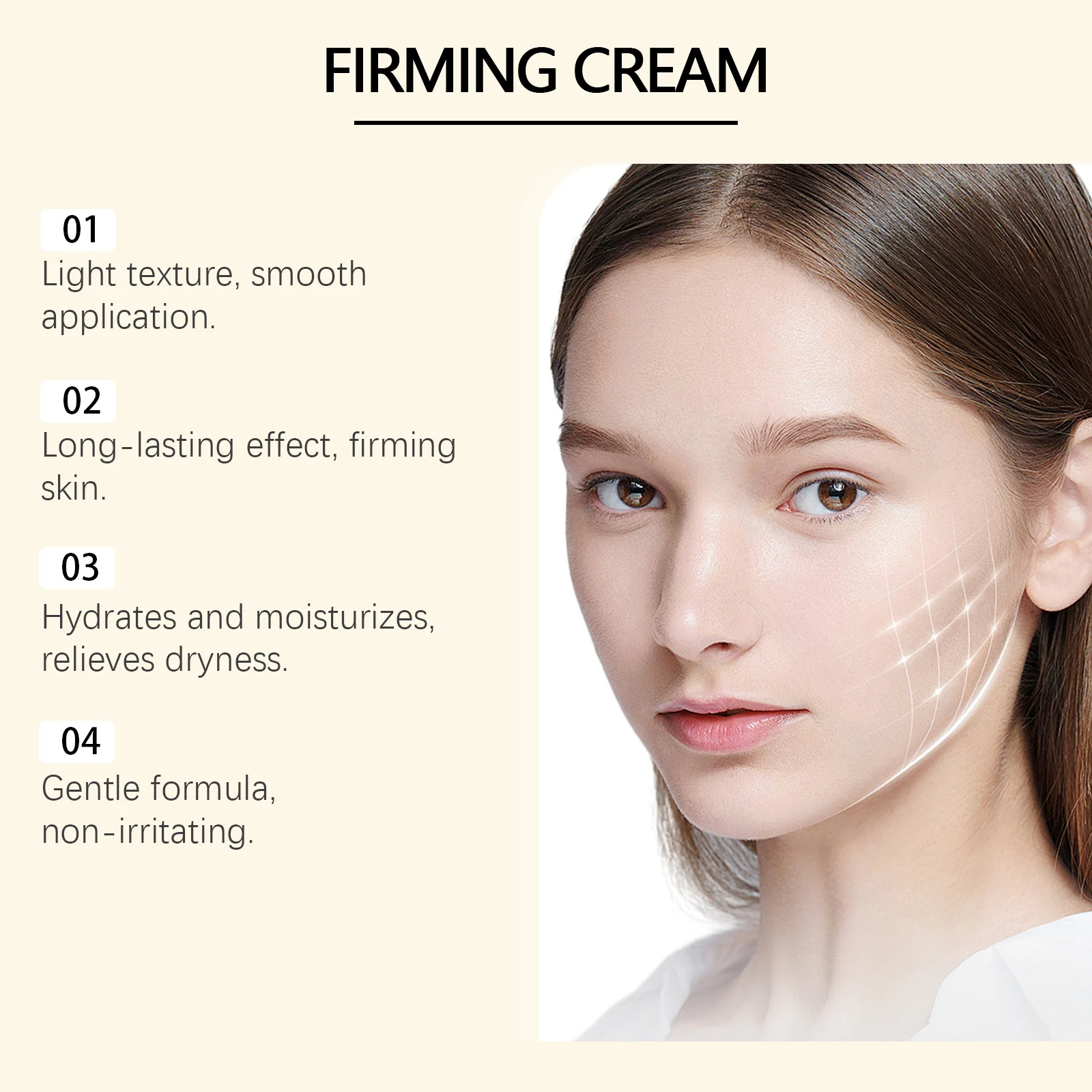 Vitamin C Firming Cream 50g for Face, Hydrates, Tightens & Evens Skin Tone 5 vitamin c firming cream 50g cih wvs2f5tk desc 5