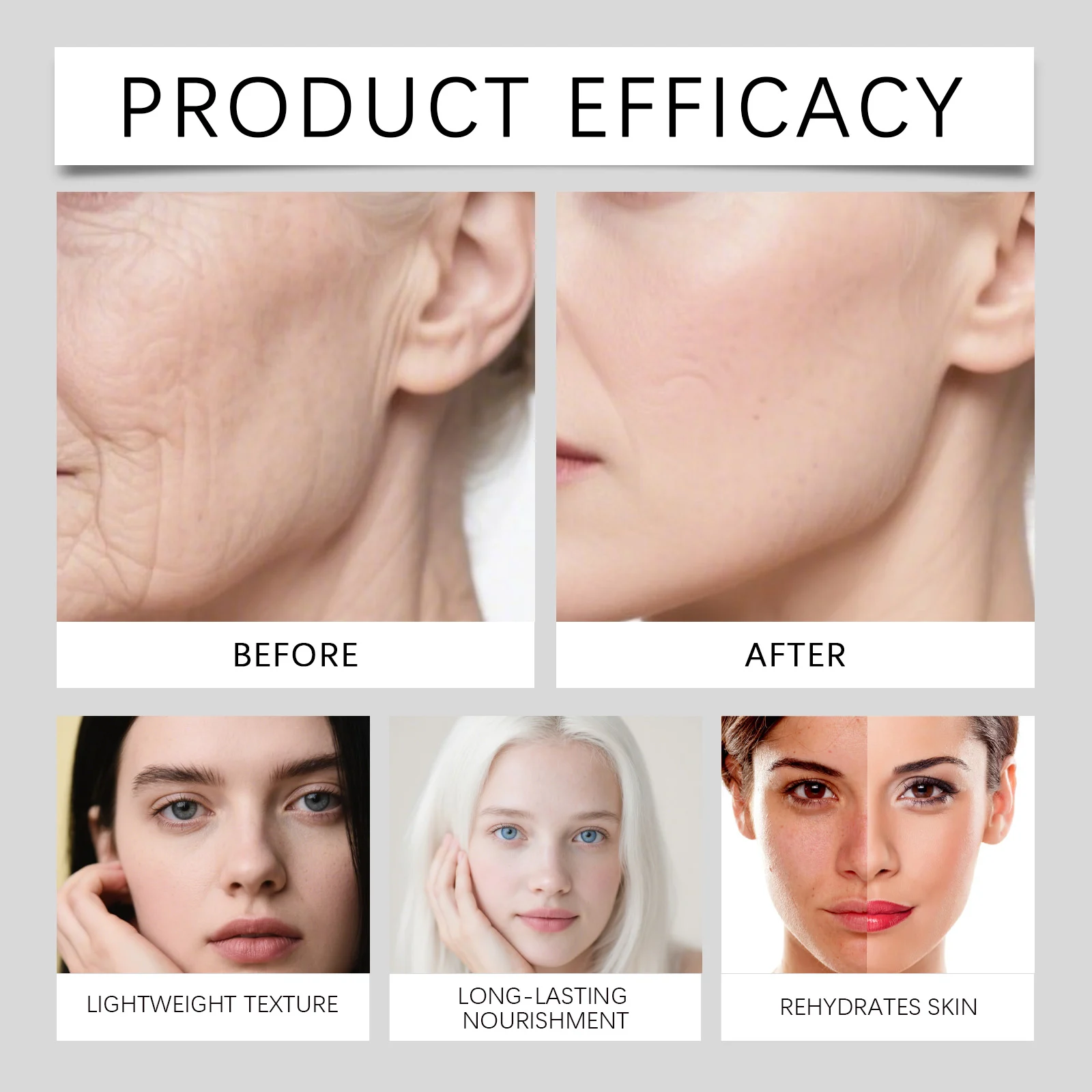 Vitamin C Moisturizing Serum 30ml Daily Anti-Wrinkle Brightening Face Serum for All Skin Types 9 vitamin c moisturizing serum 30ml cih 45gv2sjb desc 9