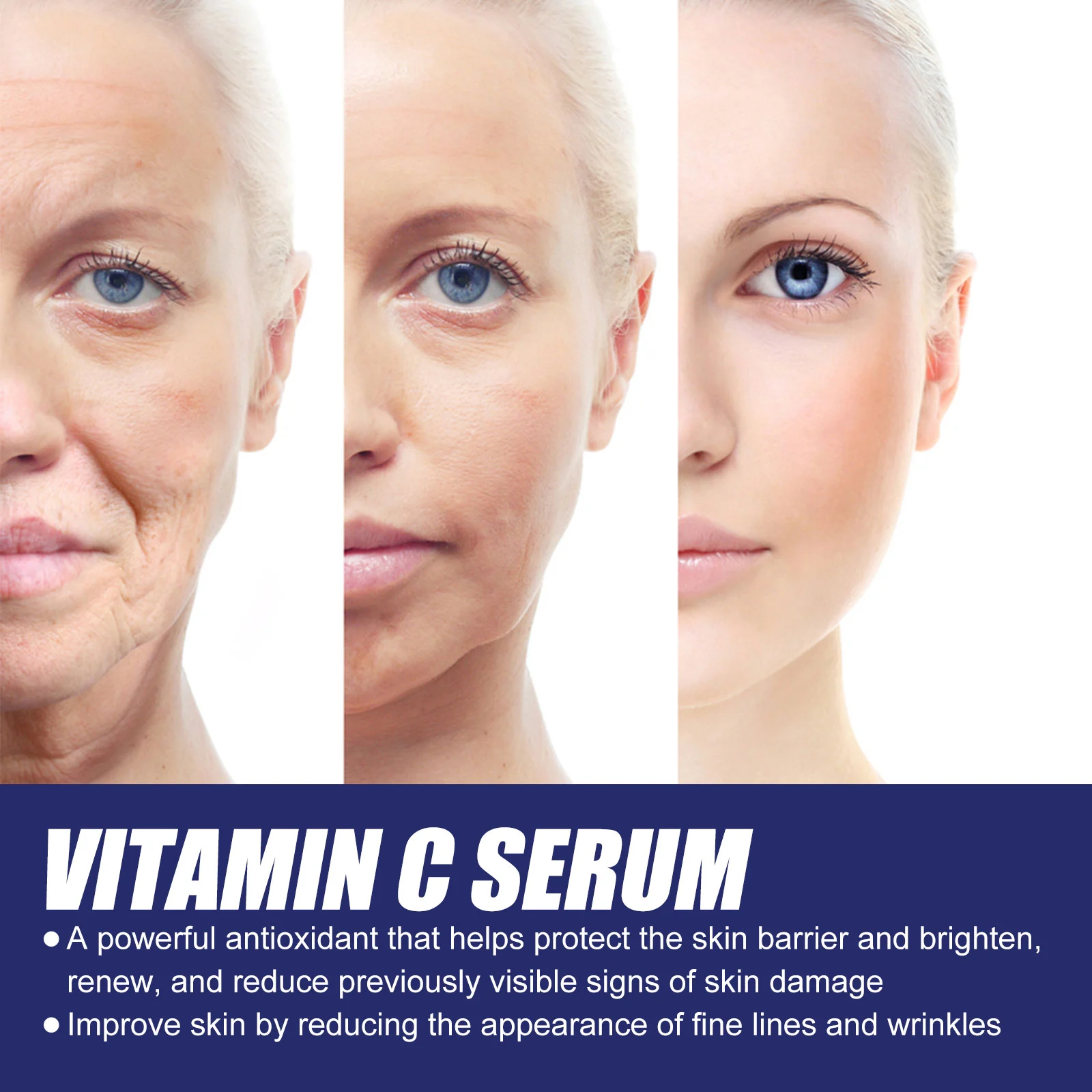 Vitamin C Serum 20% L-Ascorbic Acid Anti-Aging Anti-Wrinkle Brightening Skin Care 5 vitamin c serum 20 percent l ascorbic acid anti aging brightening cih pssna2y5 desc 5