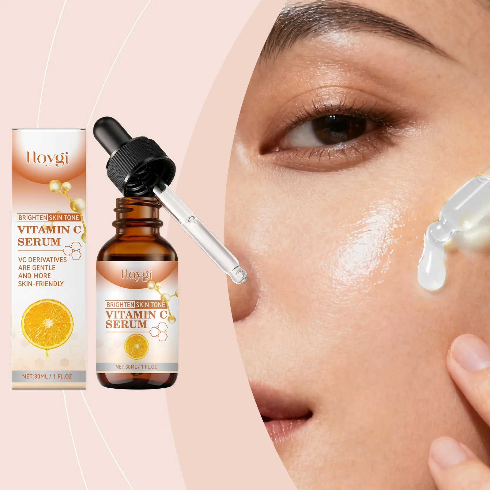 Vitamin C Serum 30ml Brightening & Hydrating Facial Treatment with Niacinamide & Hyaluronic Acid 2 vitamin c serum 30ml brightening hydrating facial treatment der kxgsdrq6 desc 2