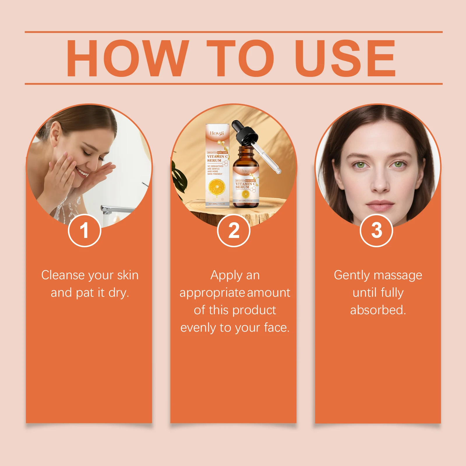 Vitamin C Serum 30ml Brightening & Hydrating Facial Treatment with Niacinamide & Hyaluronic Acid 4 vitamin c serum 30ml brightening hydrating facial treatment der kxgsdrq6 desc 4