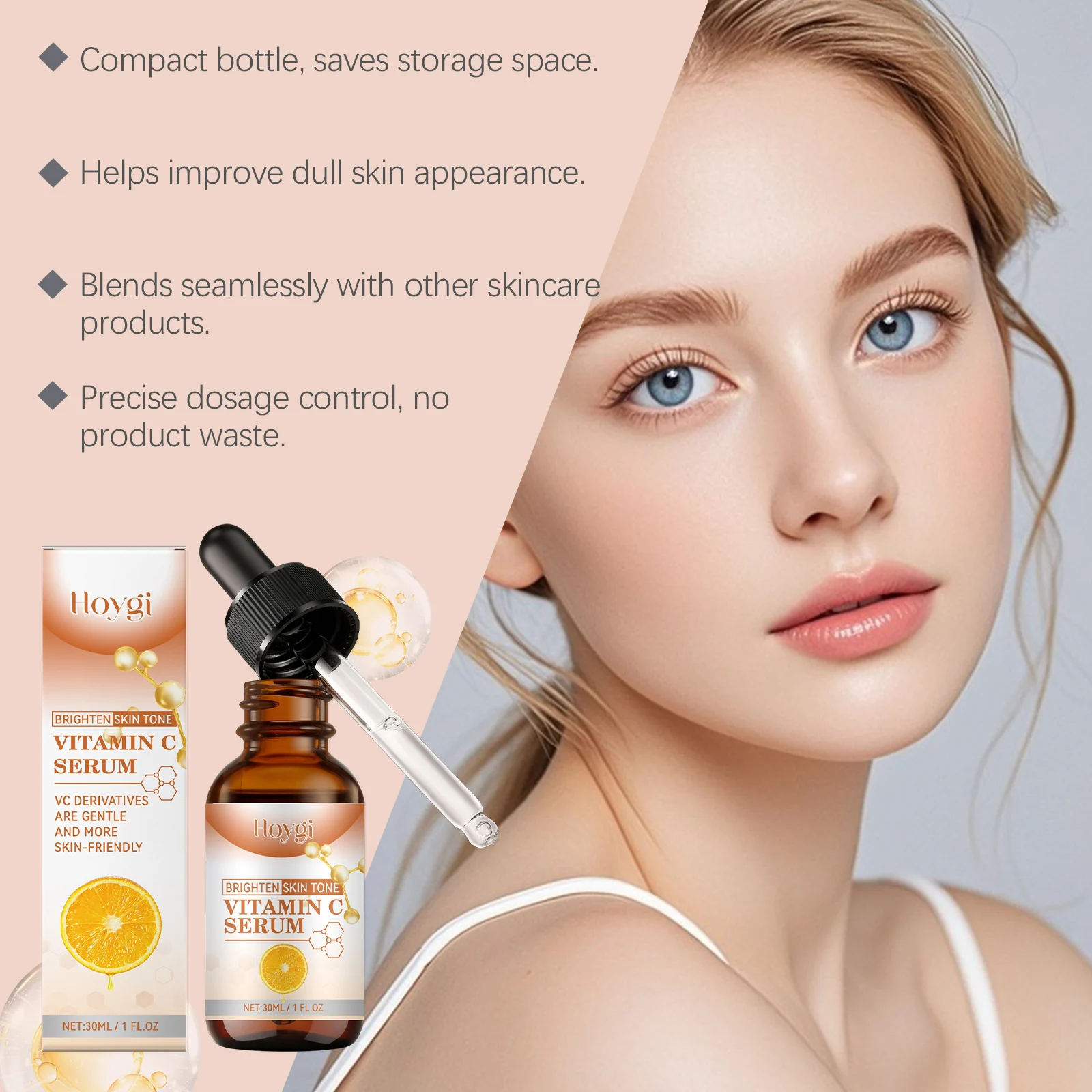 Vitamin C Serum 30ml Brightening & Hydrating Facial Treatment with Niacinamide & Hyaluronic Acid 8 vitamin c serum 30ml brightening hydrating facial treatment der kxgsdrq6 desc 8