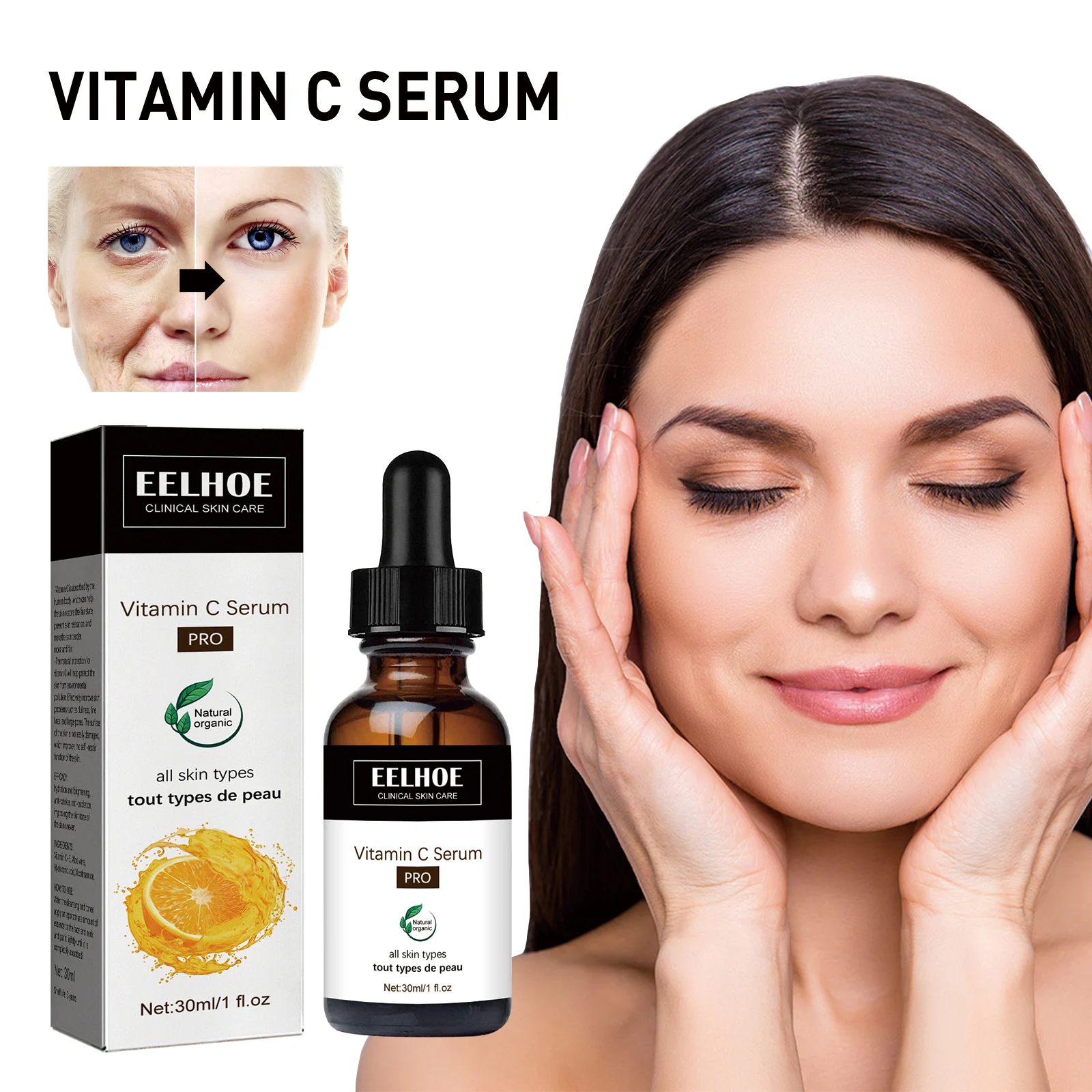 Vitamin C Serum Face Essence 30ml with Retinol & Hyaluronic Acid for Anti-Aging & Hydration 2 vitamin c serum face essence 30ml cih 6tr83jnc desc 2