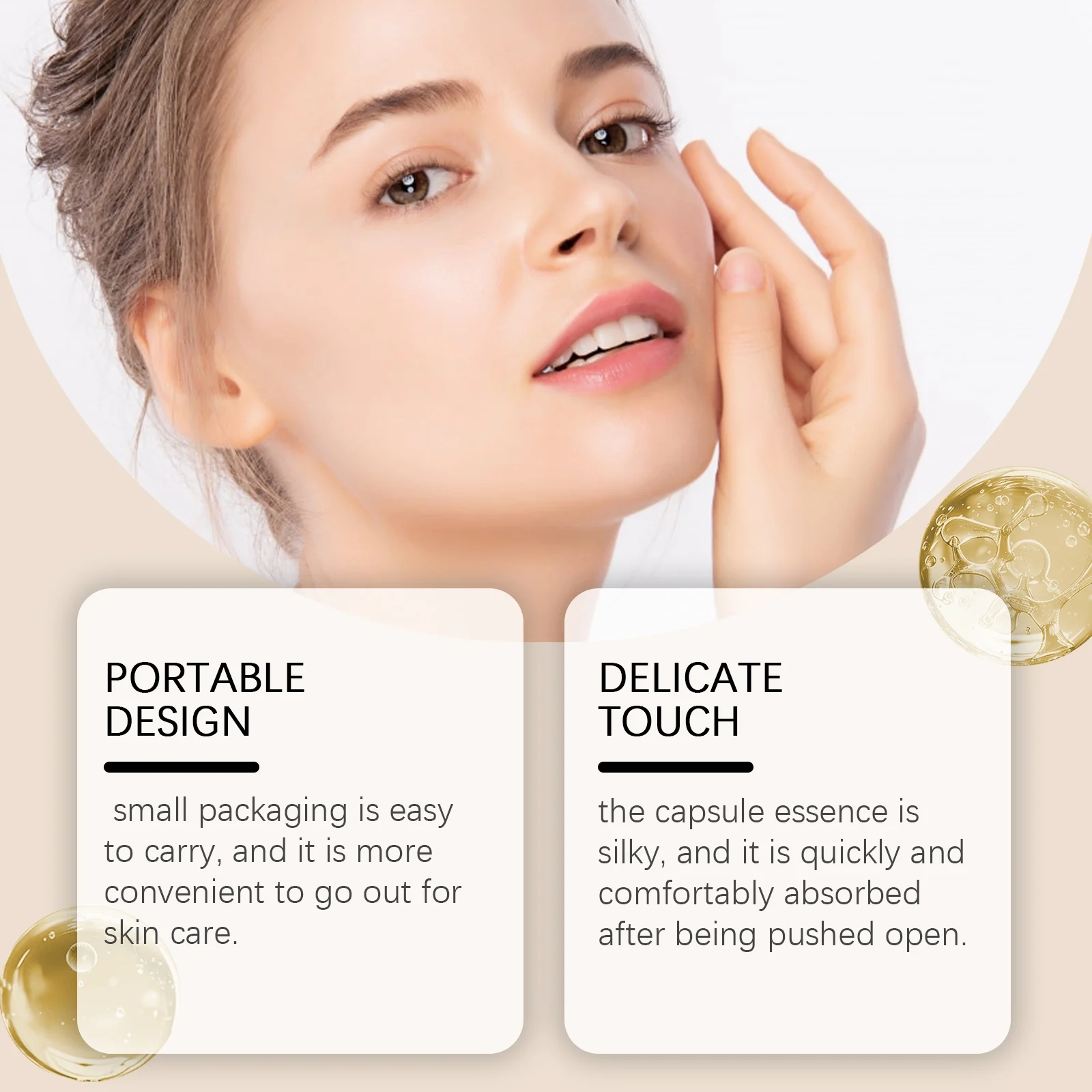 Hoygi Vitamin E Facial Moisturizing Capsules - Hydrating & Revitalizing Skin Essence 6 vitamin e facial moisturizing capsules cih vmz747u5 desc 6