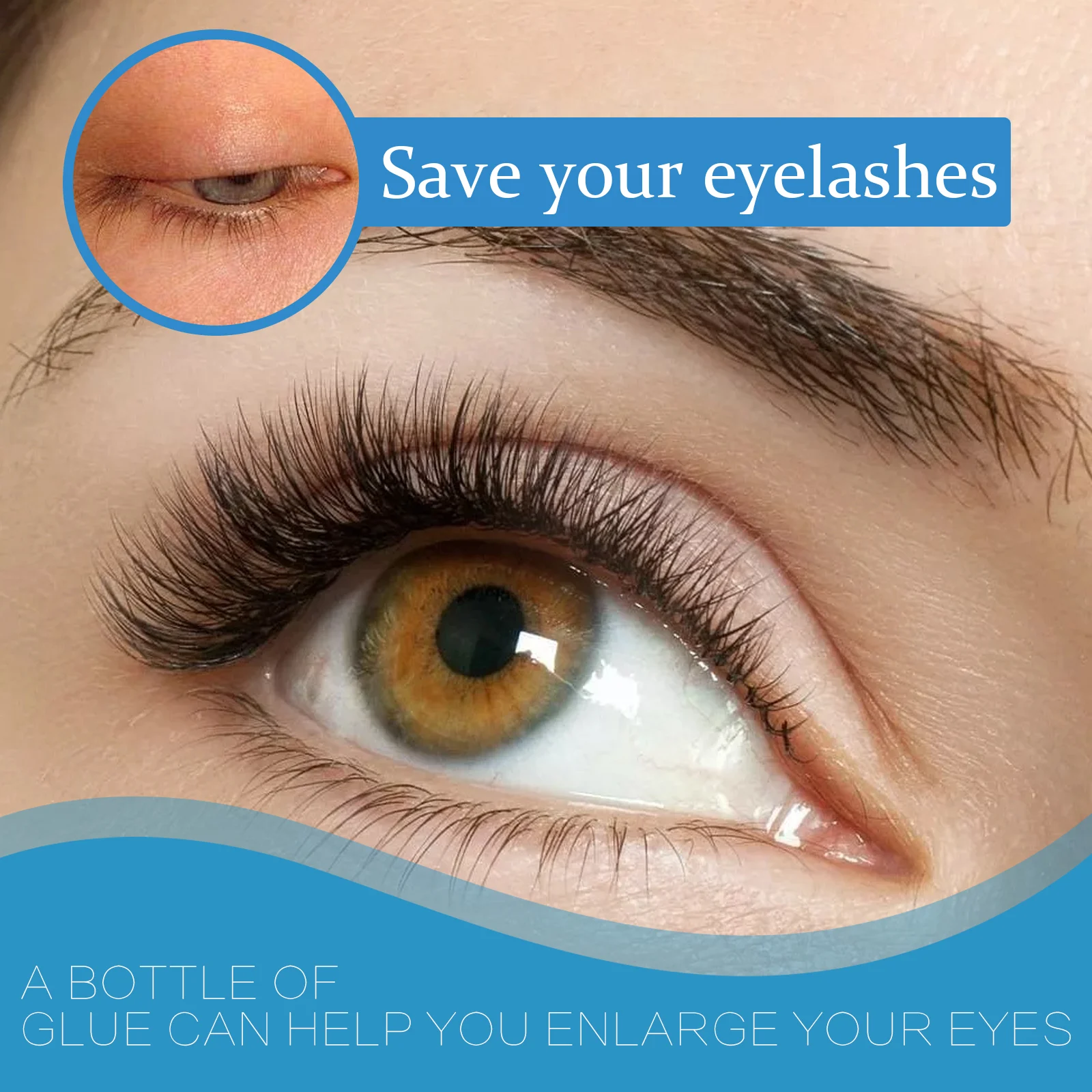 Waterproof Eyelash Glue Adhesive Clear White 7g for False Lashes Gentle Quick Dry 7 waterproof eyelash glue adhesive clear white 7g cih uuf4rbfb desc 7