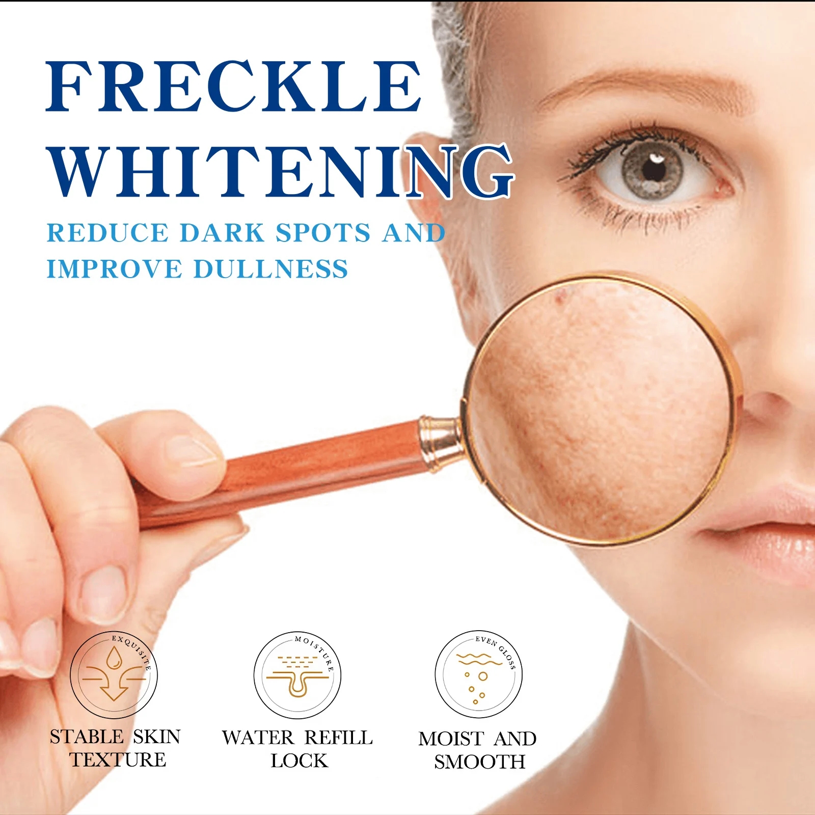 OUHOE Whitening Freckle Essence Cream - Brighten Skin Tone, Reduce Dark Spots, Moisturize 5 whitening freckle essence cream cih 8efvq9sx desc 5