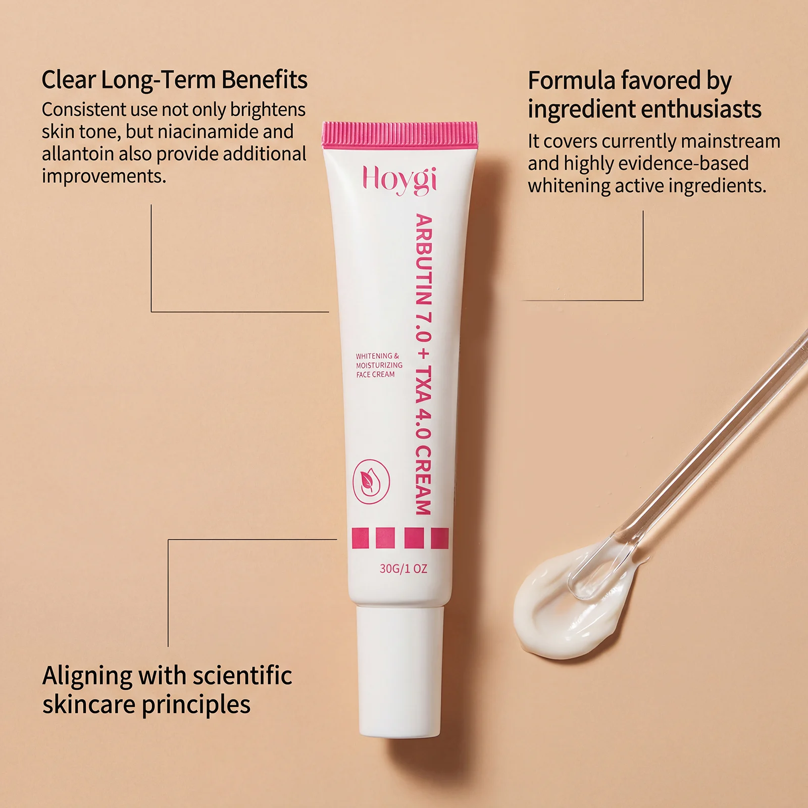 Whitening Moisturizing Face Cream with Arbutin & Tranexamic Acid 30g 8 whitening moisturizing face cream 30g cih fuvnrduu desc 8