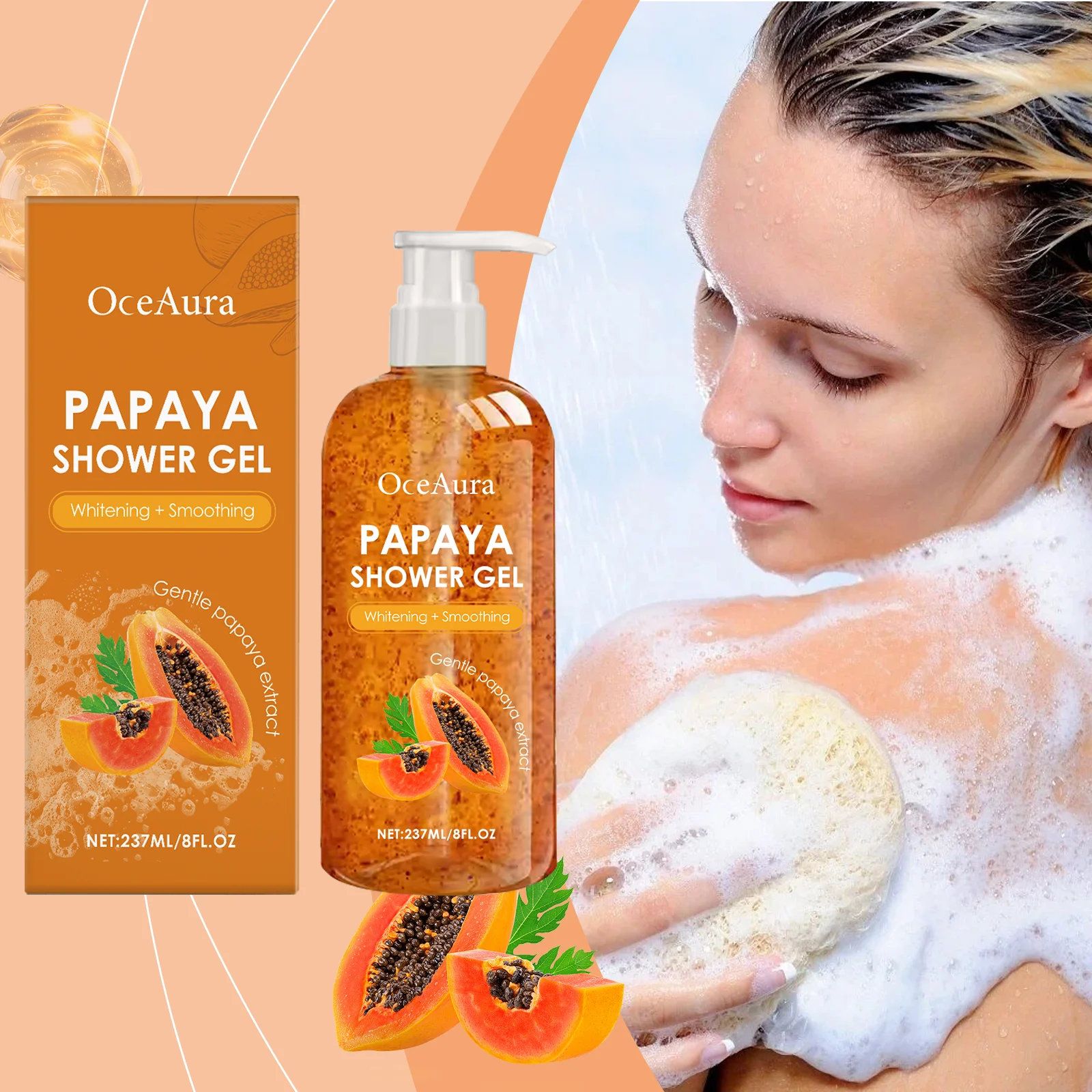 whitening shower gel papaya extract 237ml cih dq9nrb28 desc 2