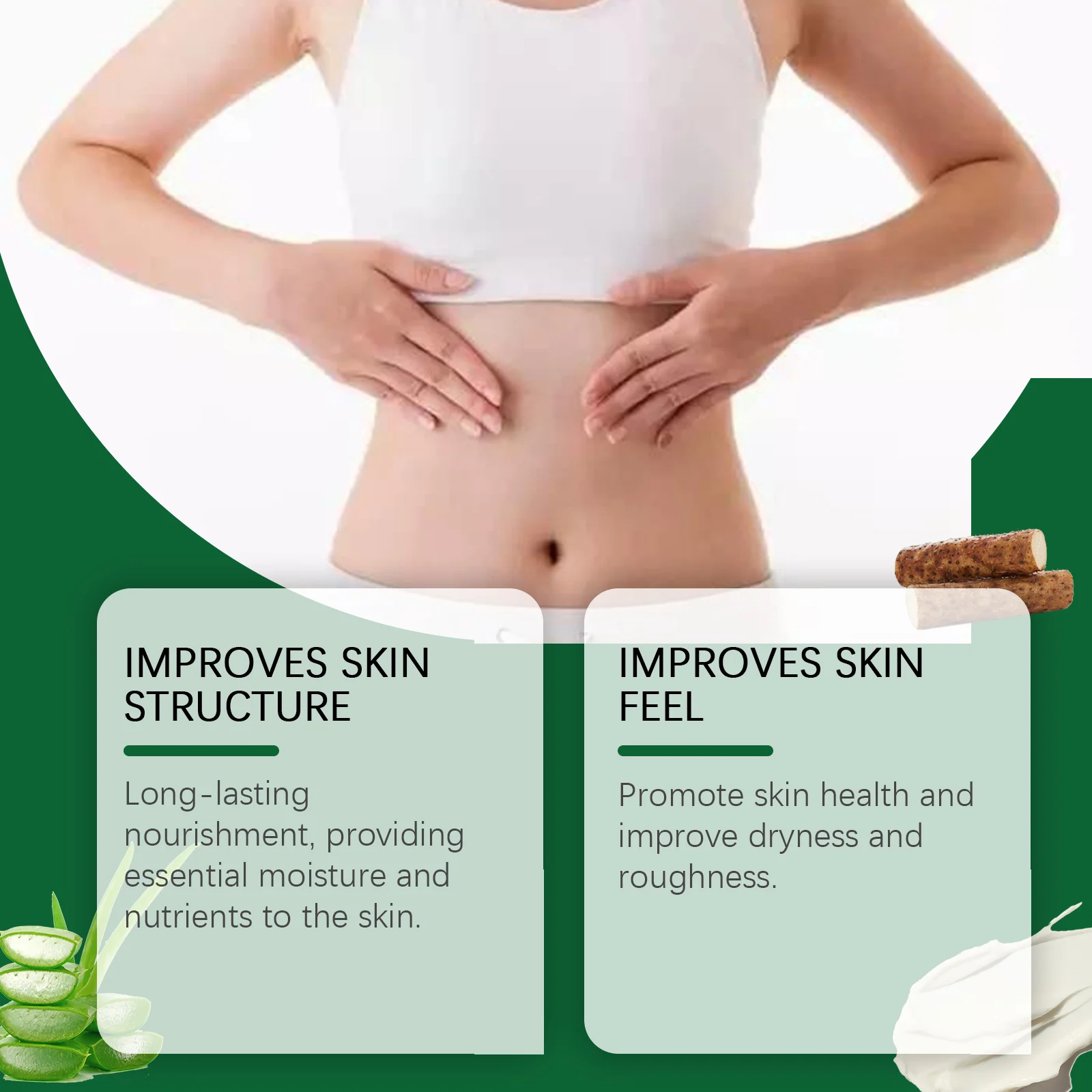 Wild Yam Cream for Menstrual Cramp Relief & Skin Nourishment 113g 7 wild yam cream menstrual cramp relief 113g cih v4yvhsmc desc 7